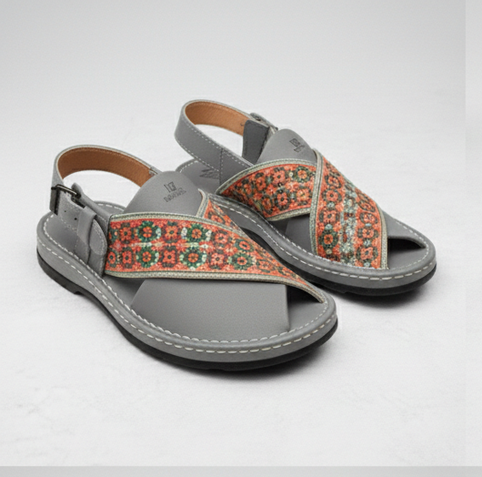 Peshawari Chapal - grey